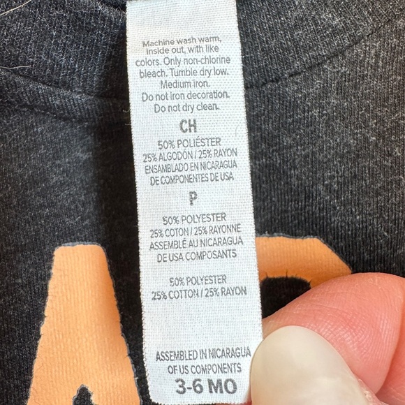 Charcoal Gray Short Sleeve Babe T-Shirt - Picture 7 of 7